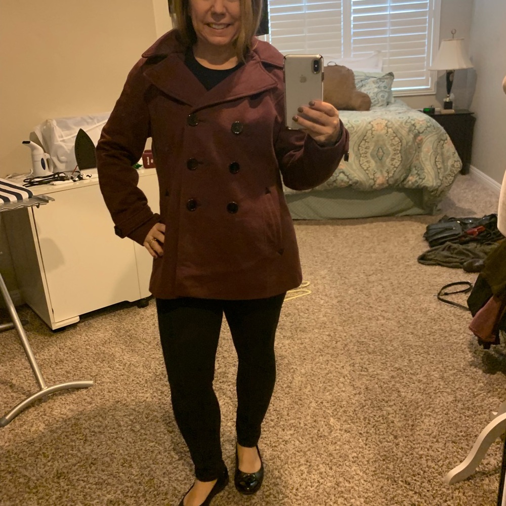 Plum Wool jacket